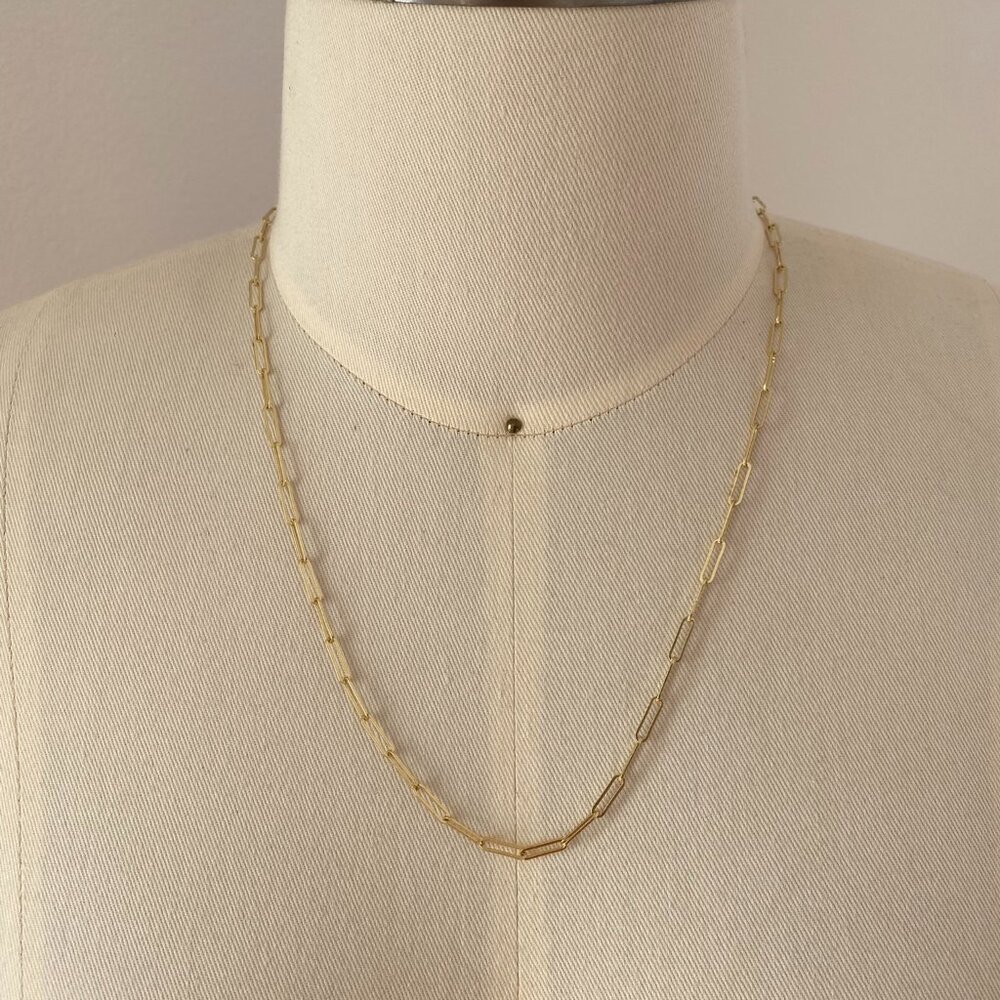 Kendra Scott Courtney Paperclip Chain Necklace